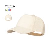 Gorra para niño de 5 paneles en 100% Algodón Orgánico