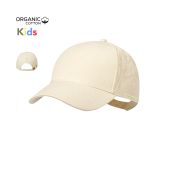 Gorra para niño de 6 paneles en 100% Algodón Orgánico