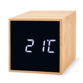Reloj despertador con con alarma y temperatura Natur personalizado
