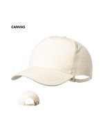 Gorra de alta calidad fabricada en resistente canvas 100%. Con 5 paneles