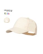 Gorra para niño de 5 paneles en 100% Algodón Orgánico