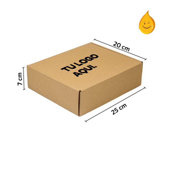 Caja de cartón automontable para la presentación de regalos