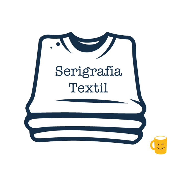 Serigrafia textil: Camisetas, Polos, Sudaderas.